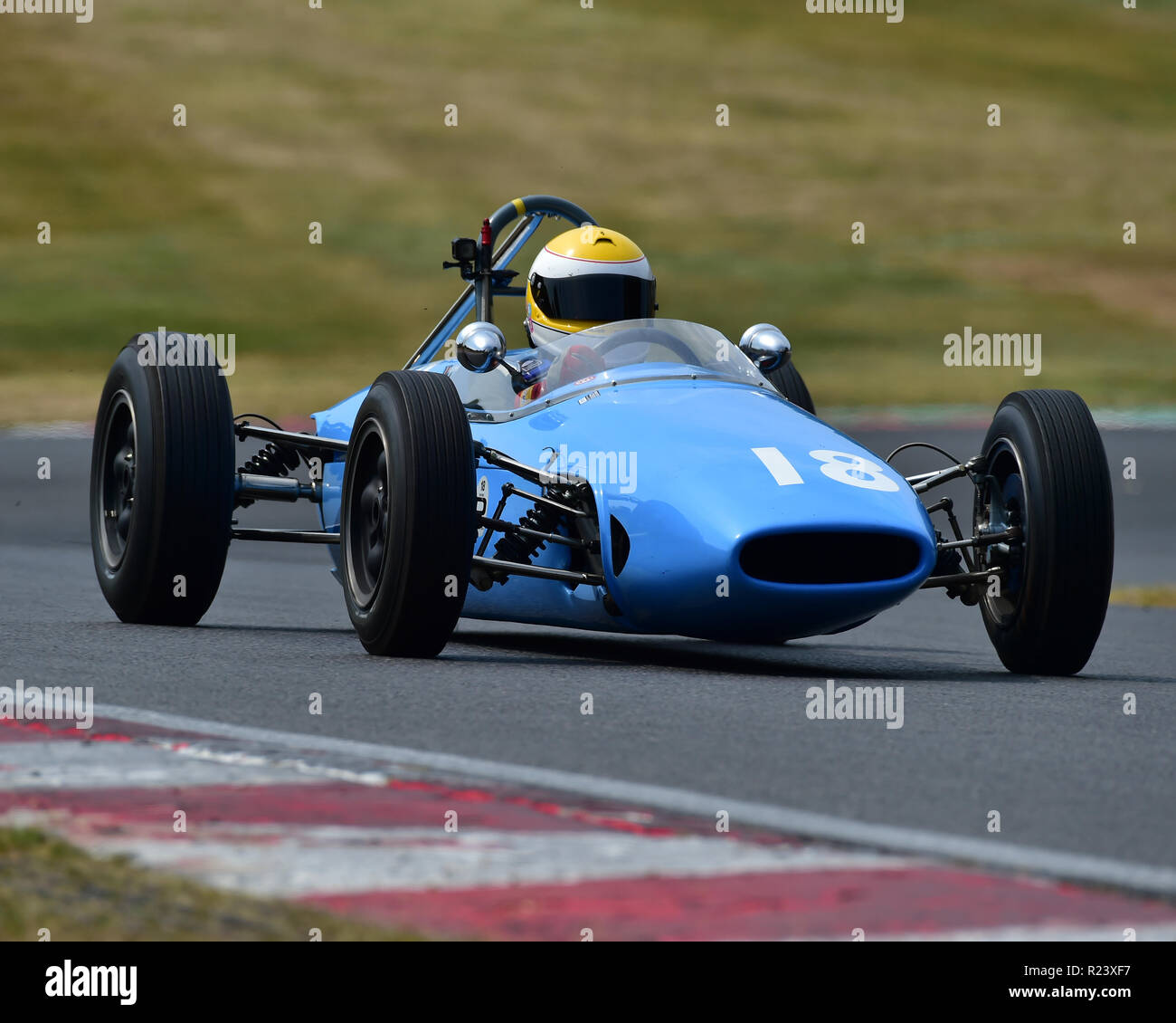 Philippe Bonny, Brabham BT2, HGPCA vor 66, historischen Grand Prix Autos, HSCC Legenden von Brands Hatch Super Prix, Juni - Juli 2018, 2018, Autosport, Marken Stockfoto