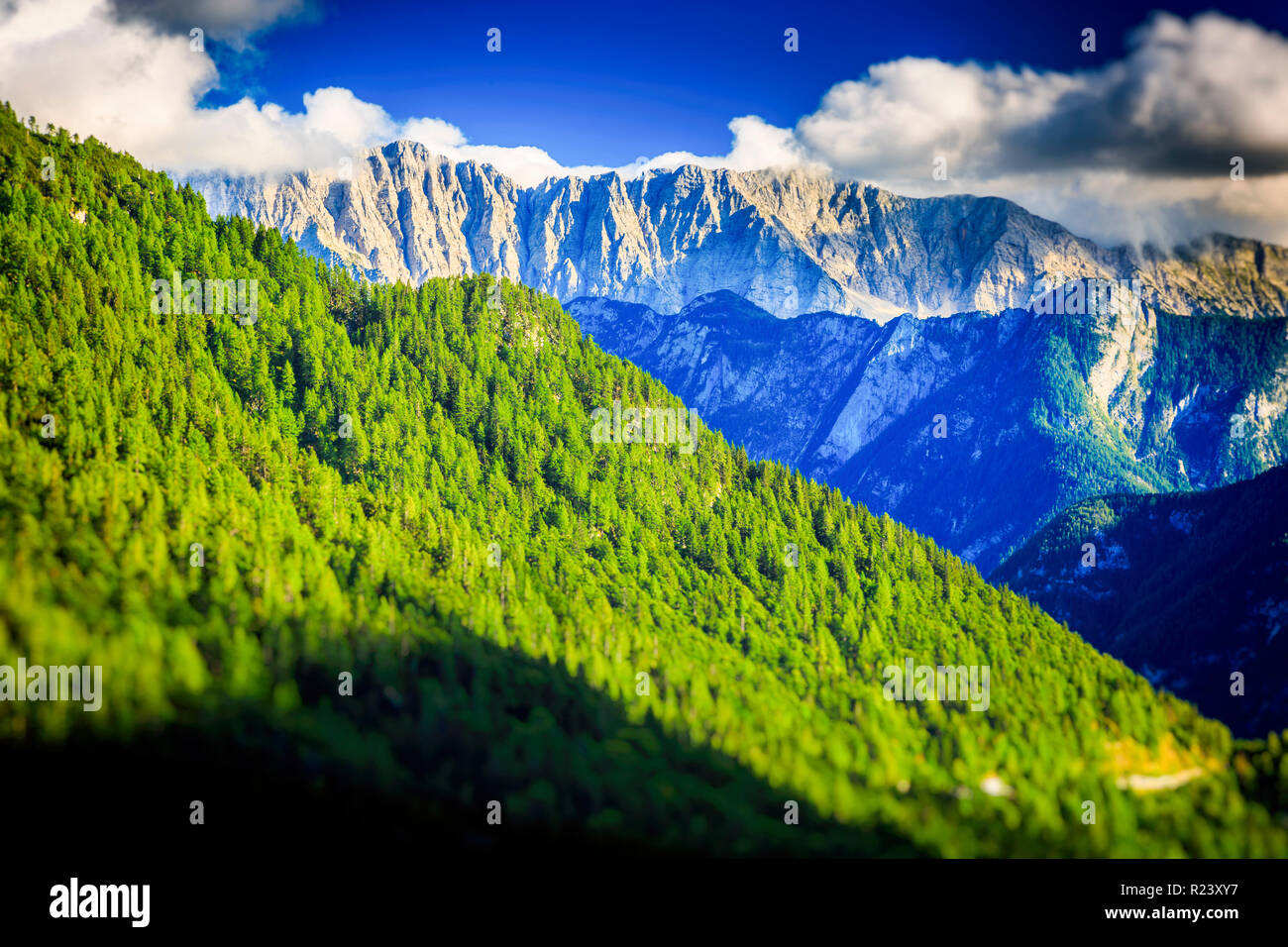 Berglandschaft. Stockfoto