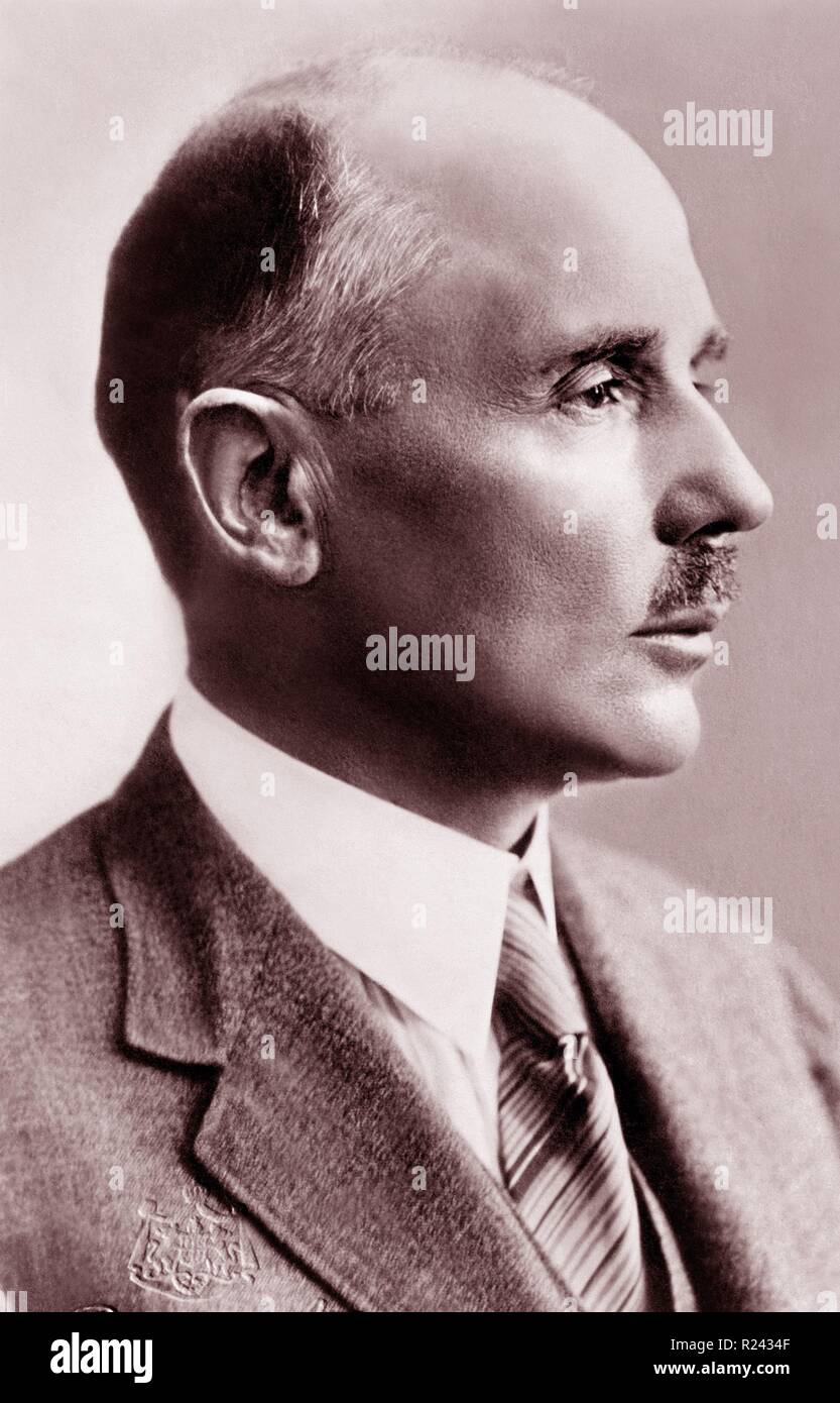 Tytus Filipowicz (1873-1953) war ein polnischer Politiker und Diplomat. Stockfoto