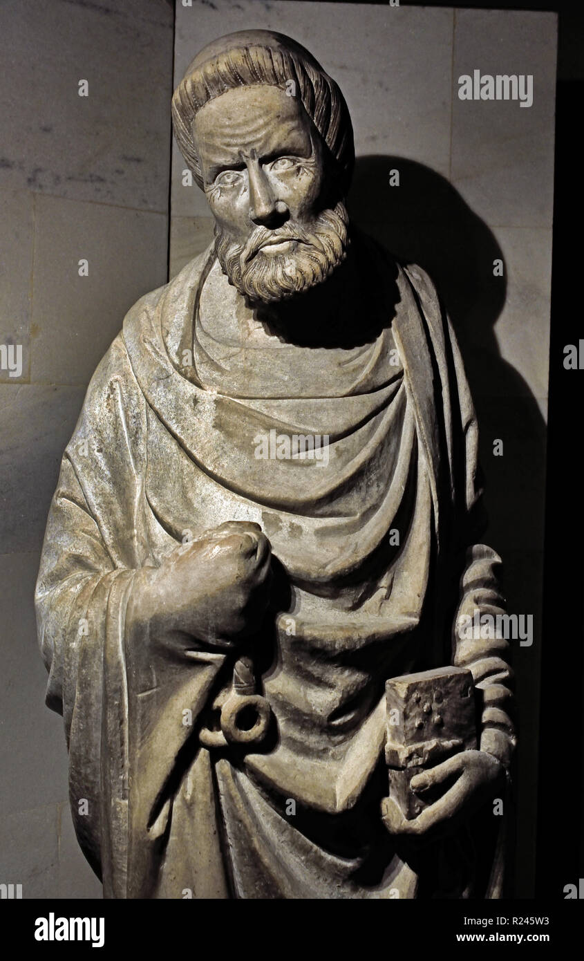 San Pietro - St Peter 14. Jahrhundert Museum - der Mailänder Dom (Duomo di Milano) Italien, Italienisch. Stockfoto