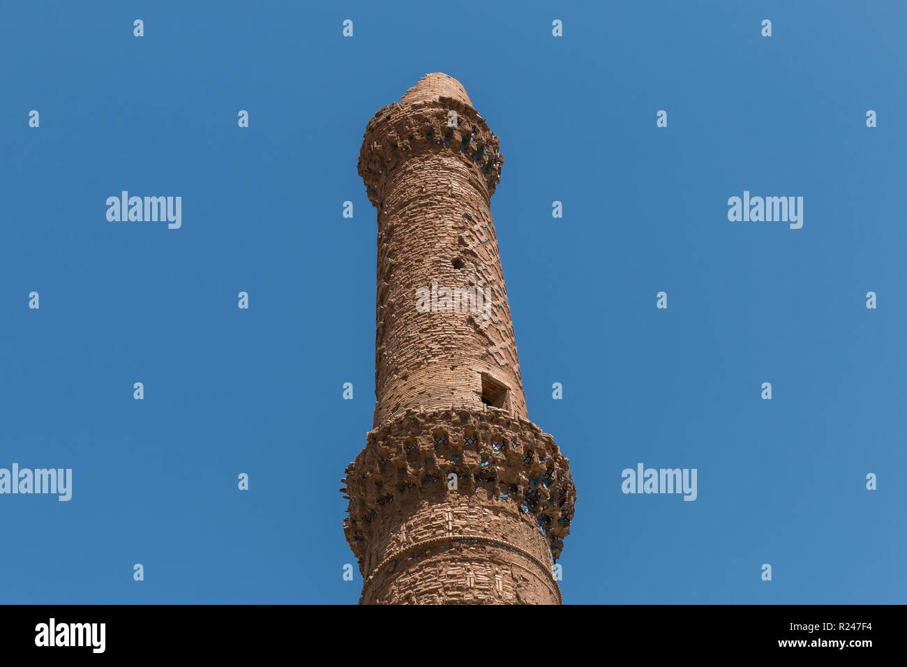 Das 15. Jahrhundert Minarette von Herat, Afghanistan Stockfoto