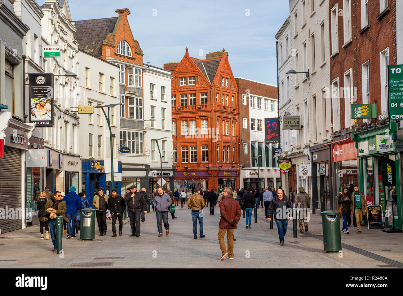 Grafton Street, Dublin, Republik Irland, Europa Stockfoto