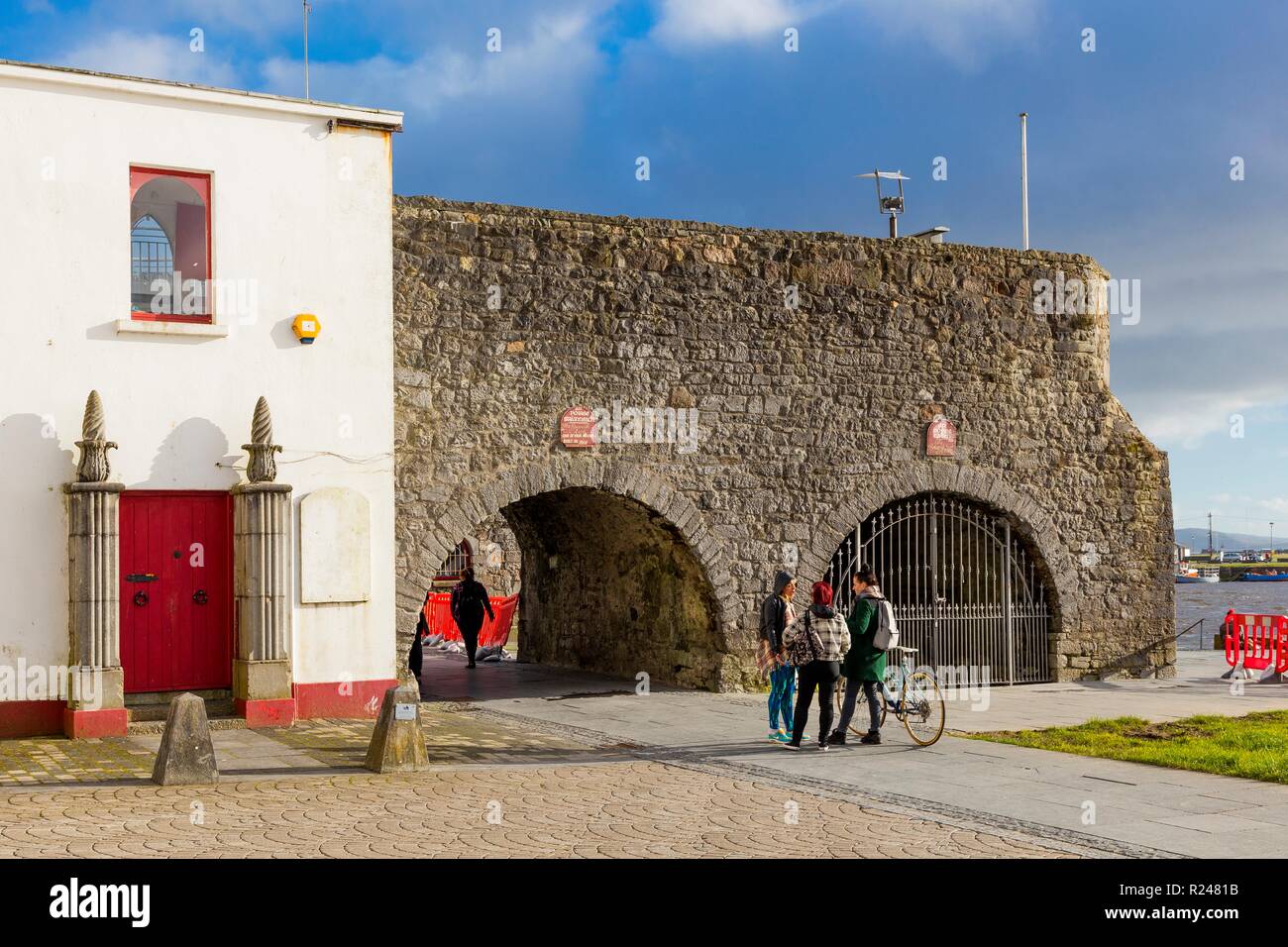 Das Spanish Arch, Galway, County Galway, Connacht, Republik Irland, Europa Stockfoto