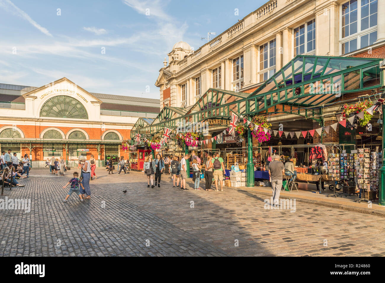 Ein Blick auf die Covent Garden Market in Covent Garden, London, England, Vereinigtes Königreich, Europa Stockfoto