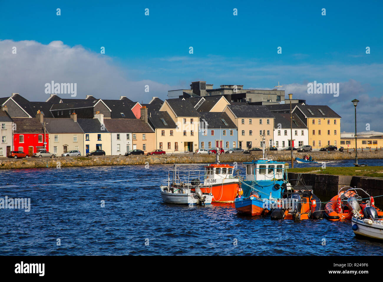 Claddagh, Galway, County Galway, Connacht, Republik Irland, Europa Stockfoto