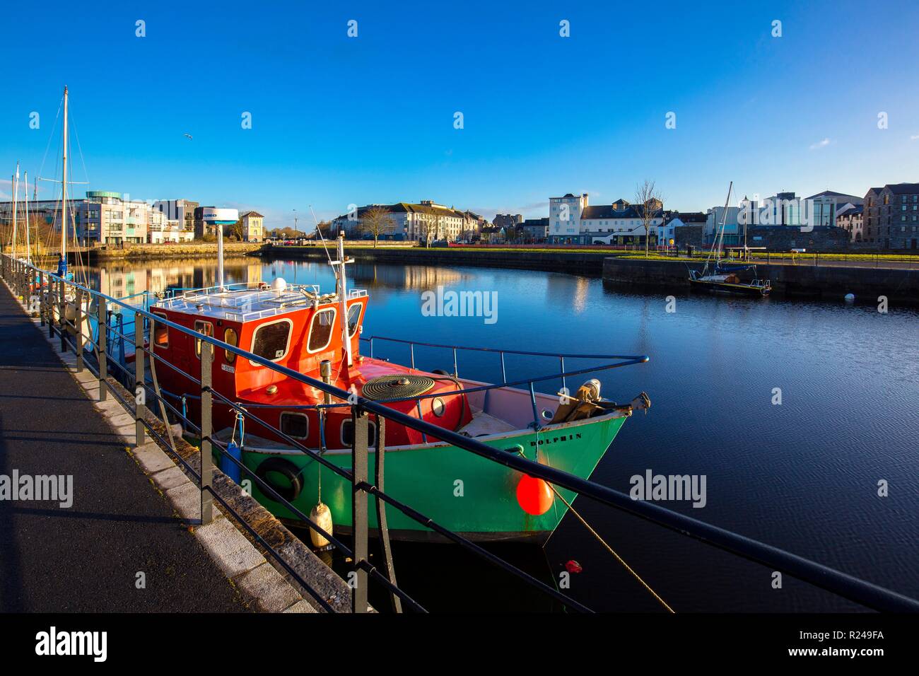 Claddagh, Galway, County Galway, Connacht, Republik Irland, Europa Stockfoto