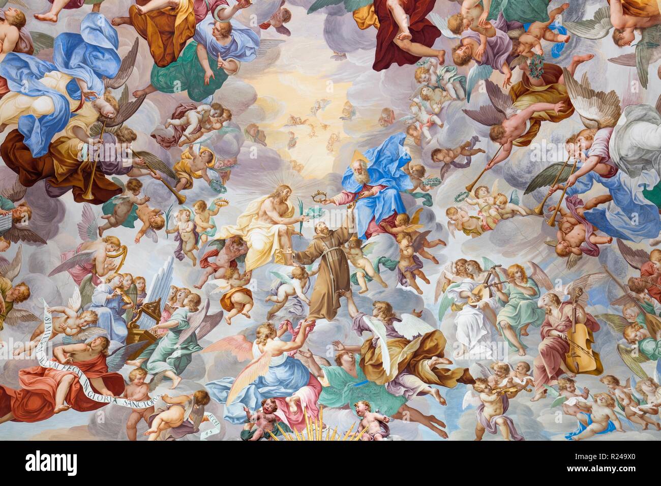 Sacro Monte Calvario, Kapelle XX, Orta San Giulio, Piemont (Piemonte), Italien, Europa Stockfoto