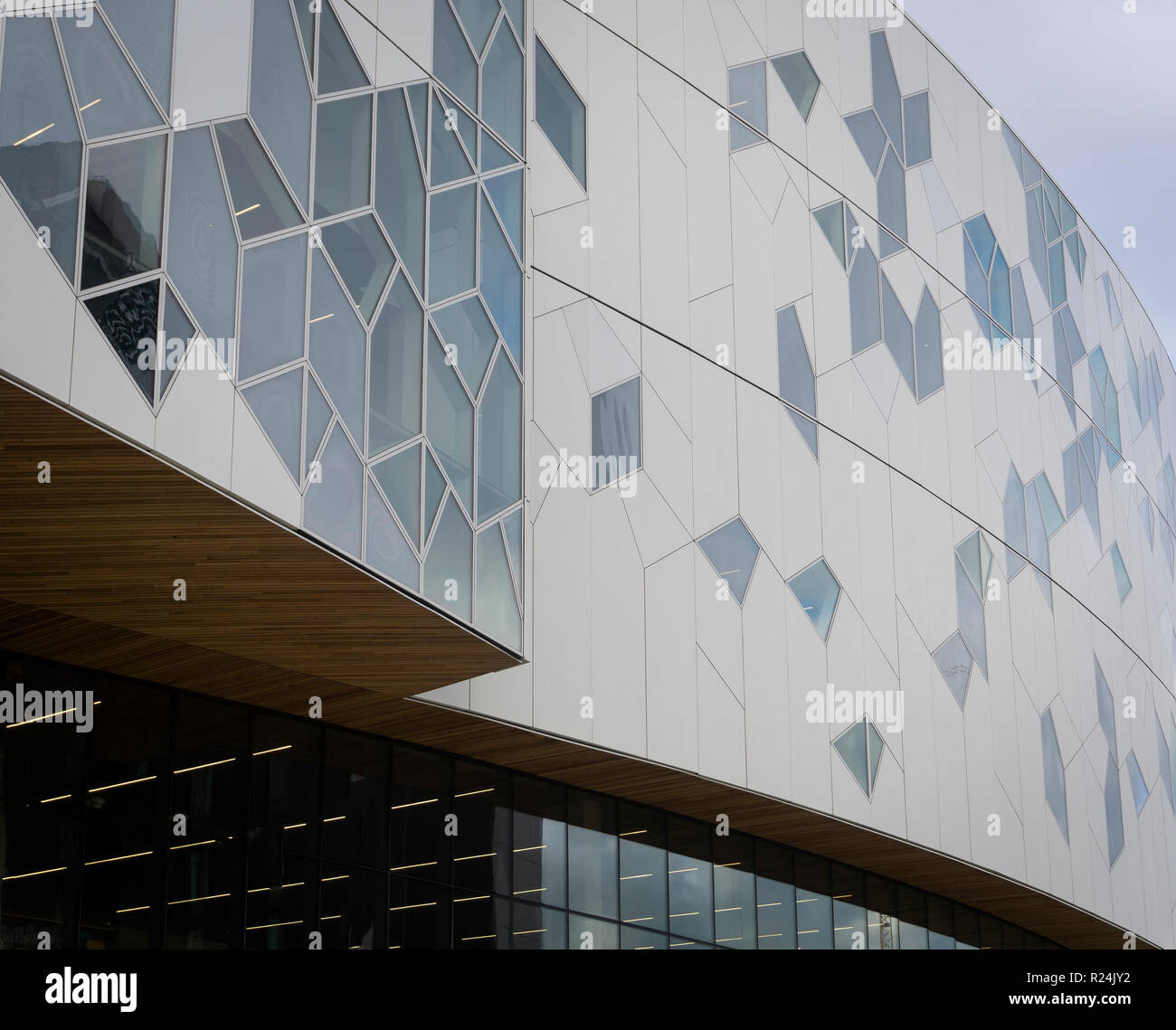 Neue Zentralbibliothek Calgary, Alberta Kanada Stockfoto