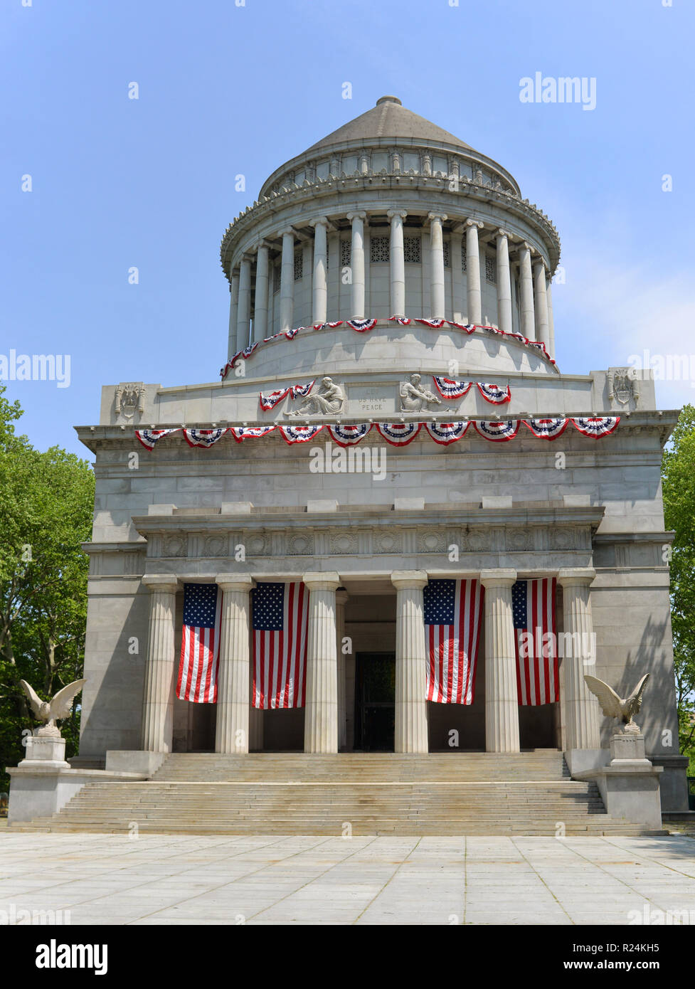 General Grant National Memorial im Riverside Park in Upper Manhattan in New York City, USA Stockfoto