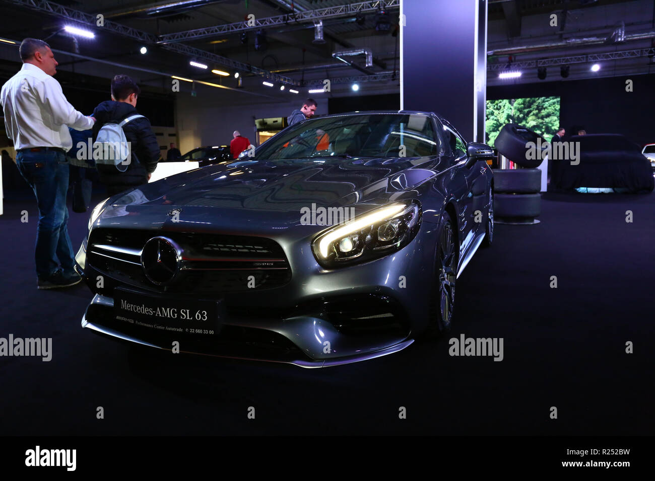 Corato, Polen, 16. November 2018: AMG Mercedes-Benz präsentiert neuen PKW-Modelle in Warschau Motor Show. Credit: Jake Ratz/Alamy leben Nachrichten Stockfoto