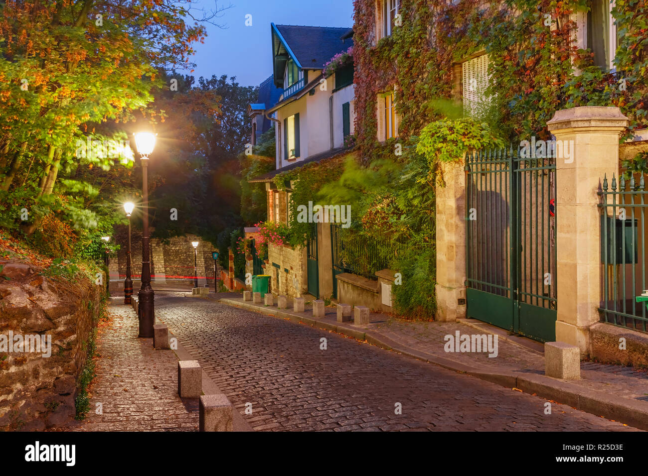 Montmartre in Paris, Frankreich Stockfoto