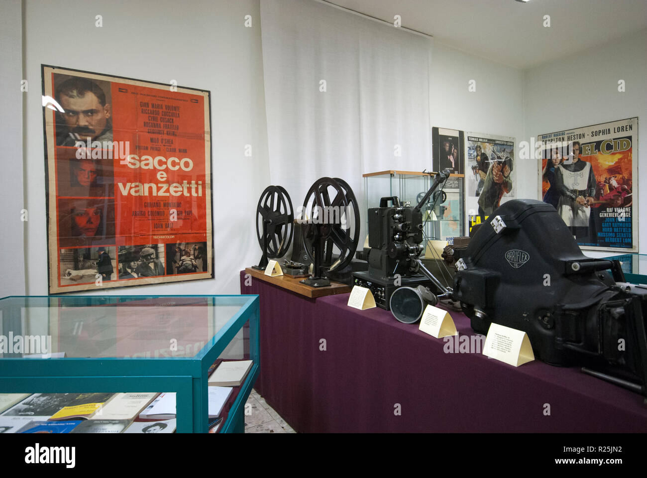Mediamuseum (Film und audiovisuelle Museum, konzipiert von Edoardo Tiboni), Pescara, Abruzzen, Italien Stockfoto