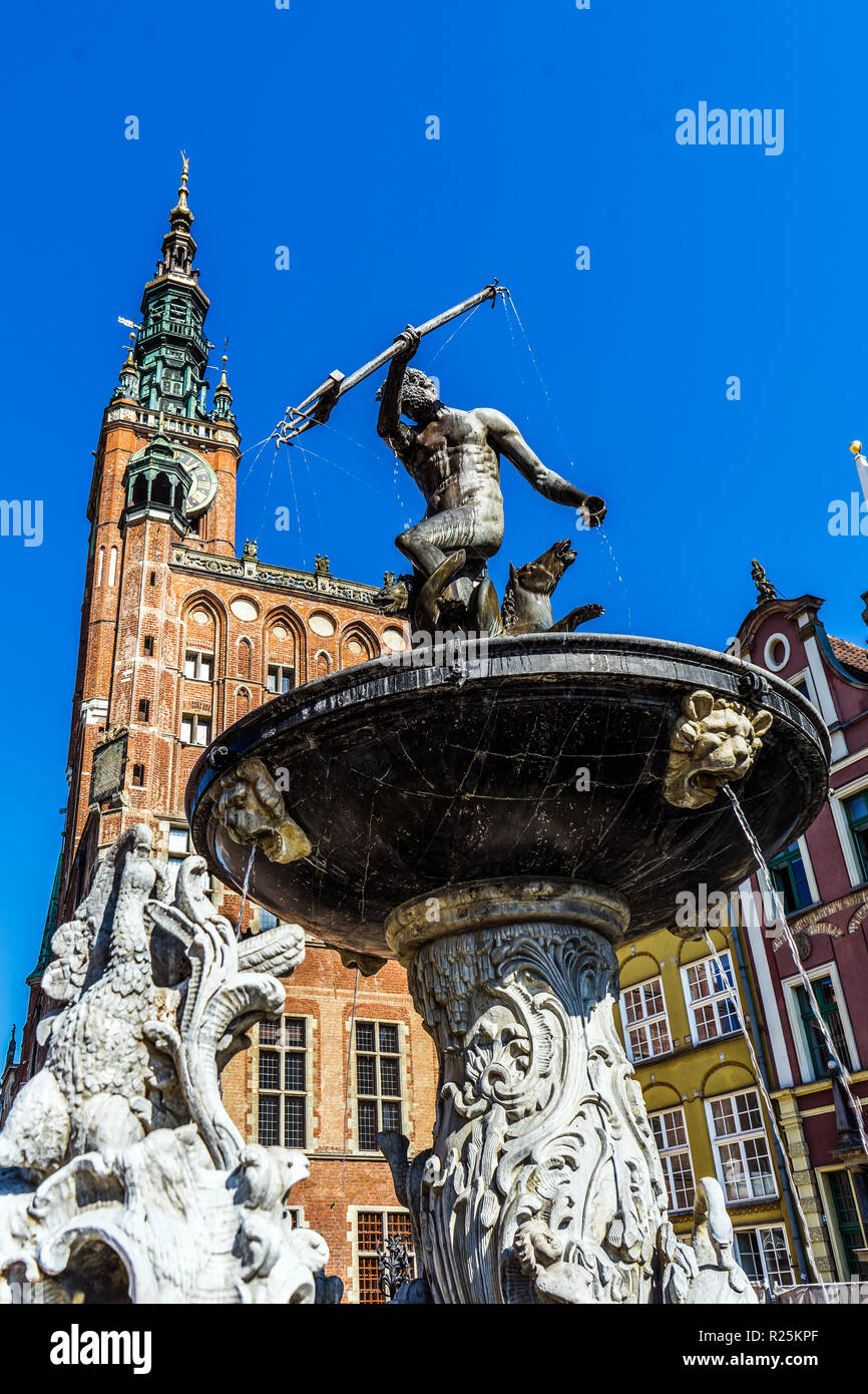 Die Stadt Danzig, Polen Stockfoto
