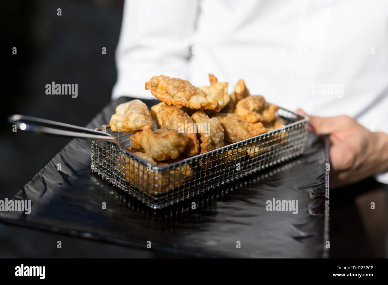 Hähnchenflügel Stockfoto