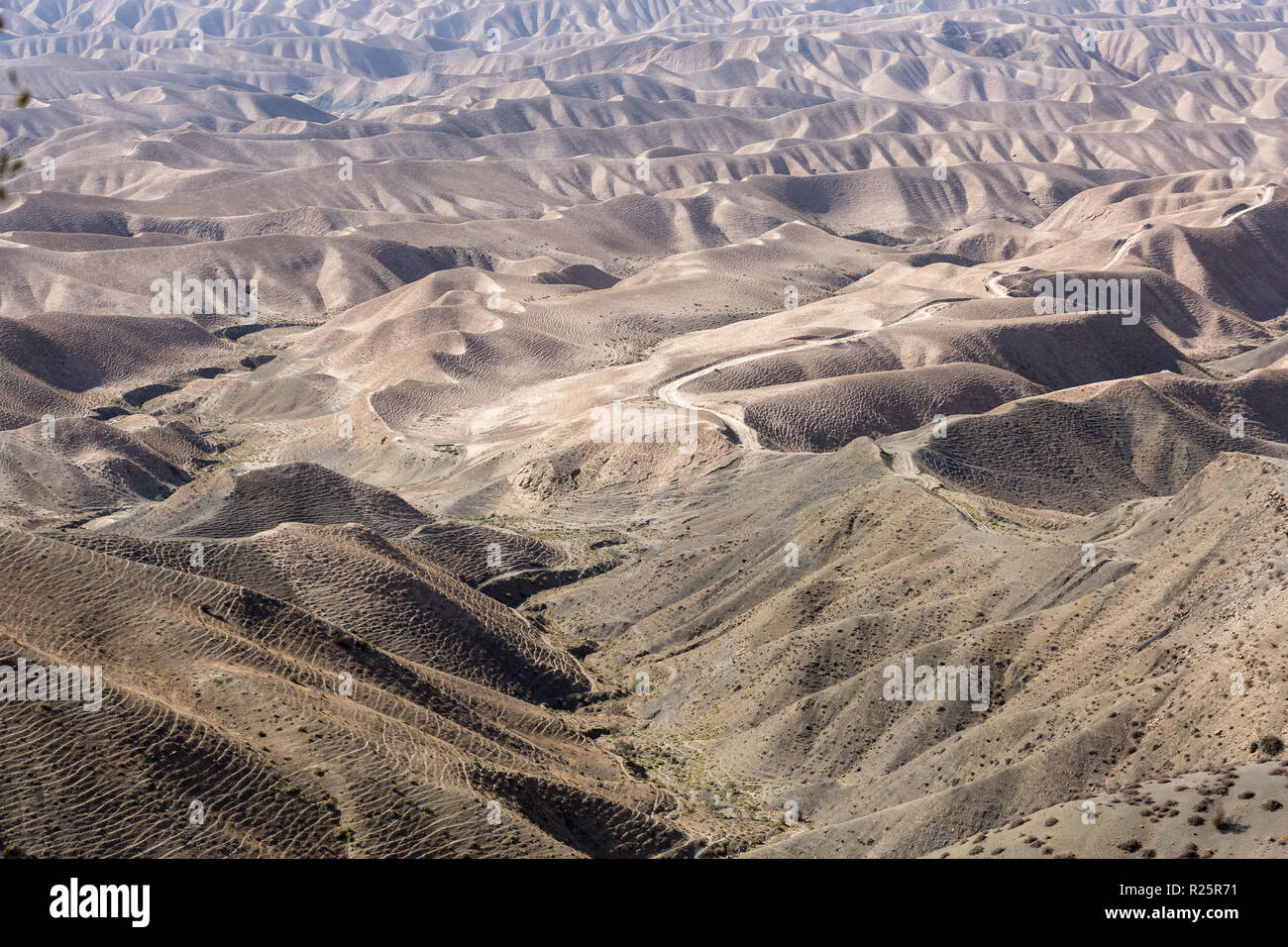 Gokcheh Dagh Hügel der turkmenischen Sahra, Golestan Provinz des Iran am 30. September 2018. Stockfoto