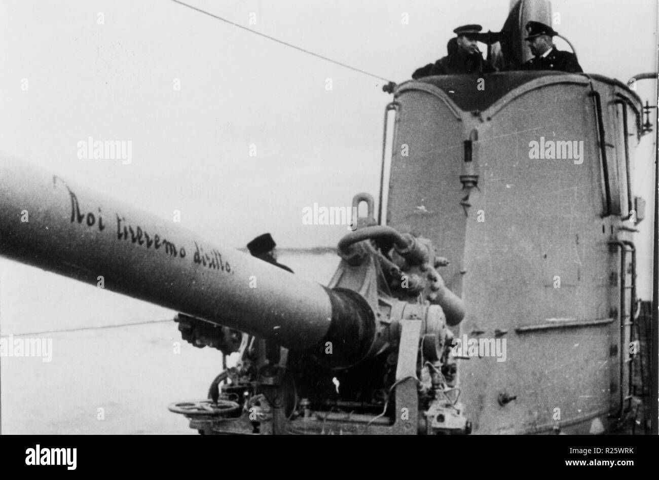 WWII italienische U-Boot in Bordeaux-betasom Basis in Bordeaux, Frankreich Stockfoto