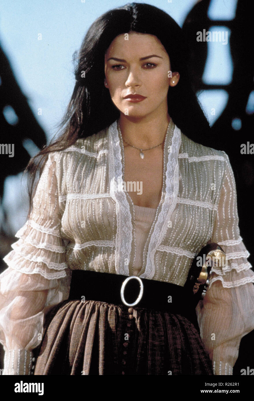 Original Film Titel: DIE MASKE DES ZORRO. Englischer Titel: DIE MASKE DES ZORRO. Jahr: 1998. Regie: Martin Campbell. Stars: CATHERINE ZETA-JONES. Credit: AMBLIN ENTERTAINMENT/Album Stockfoto