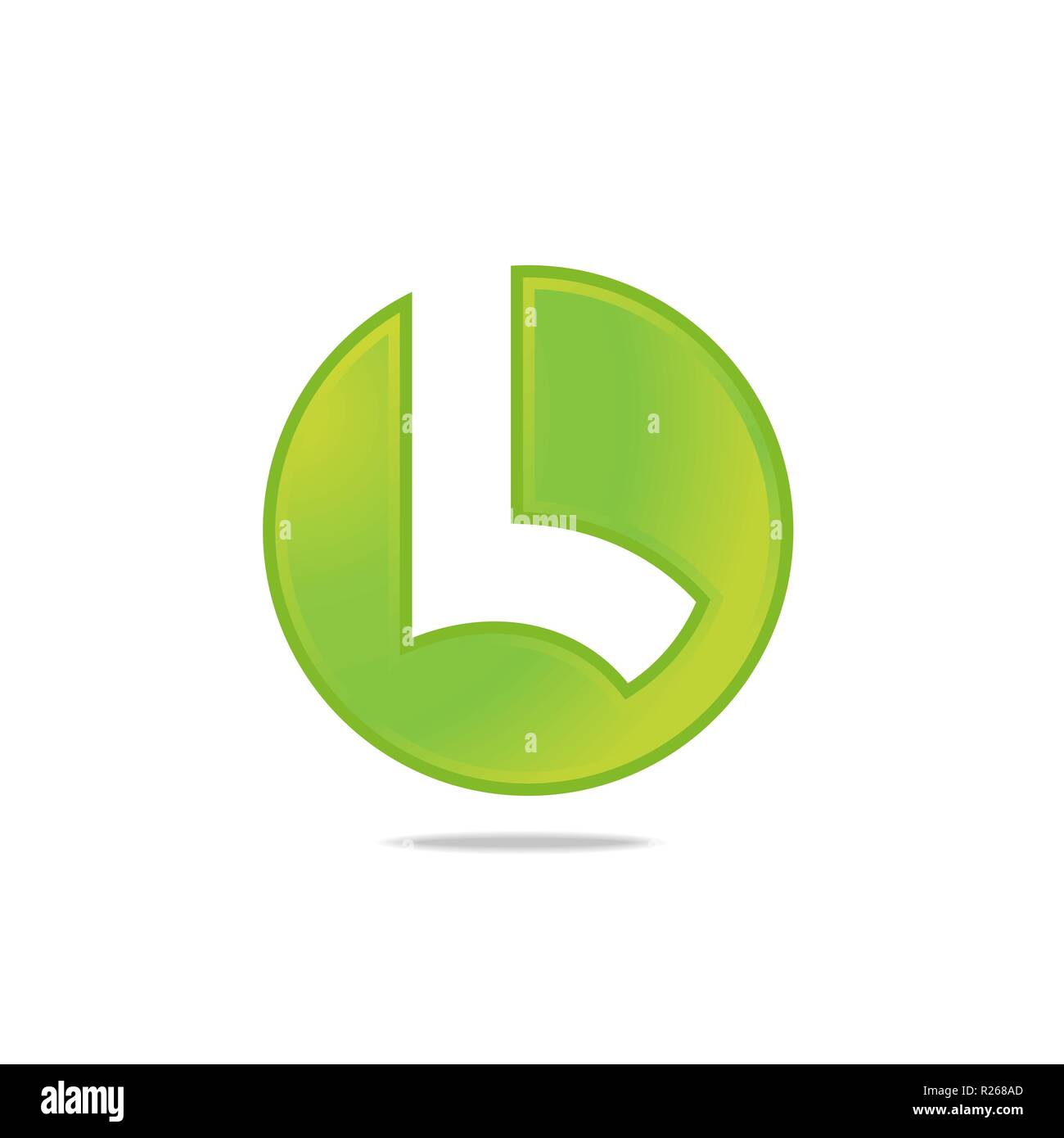 Logo der stilisierten Buchstaben L Vorlage. Sauber und einfach Logo Vorlage, geeignet für ein kreatives Unternehmen, Studio, Team, etc. aus 100% Vektorformen y Stock Vektor