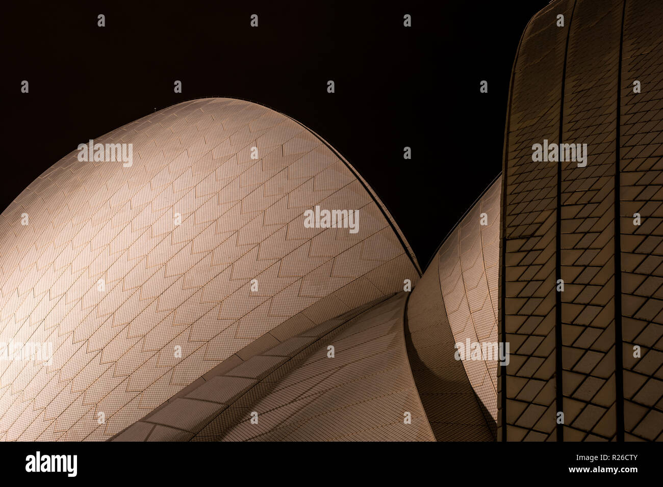 Sydney Opera House-detail Stockfoto