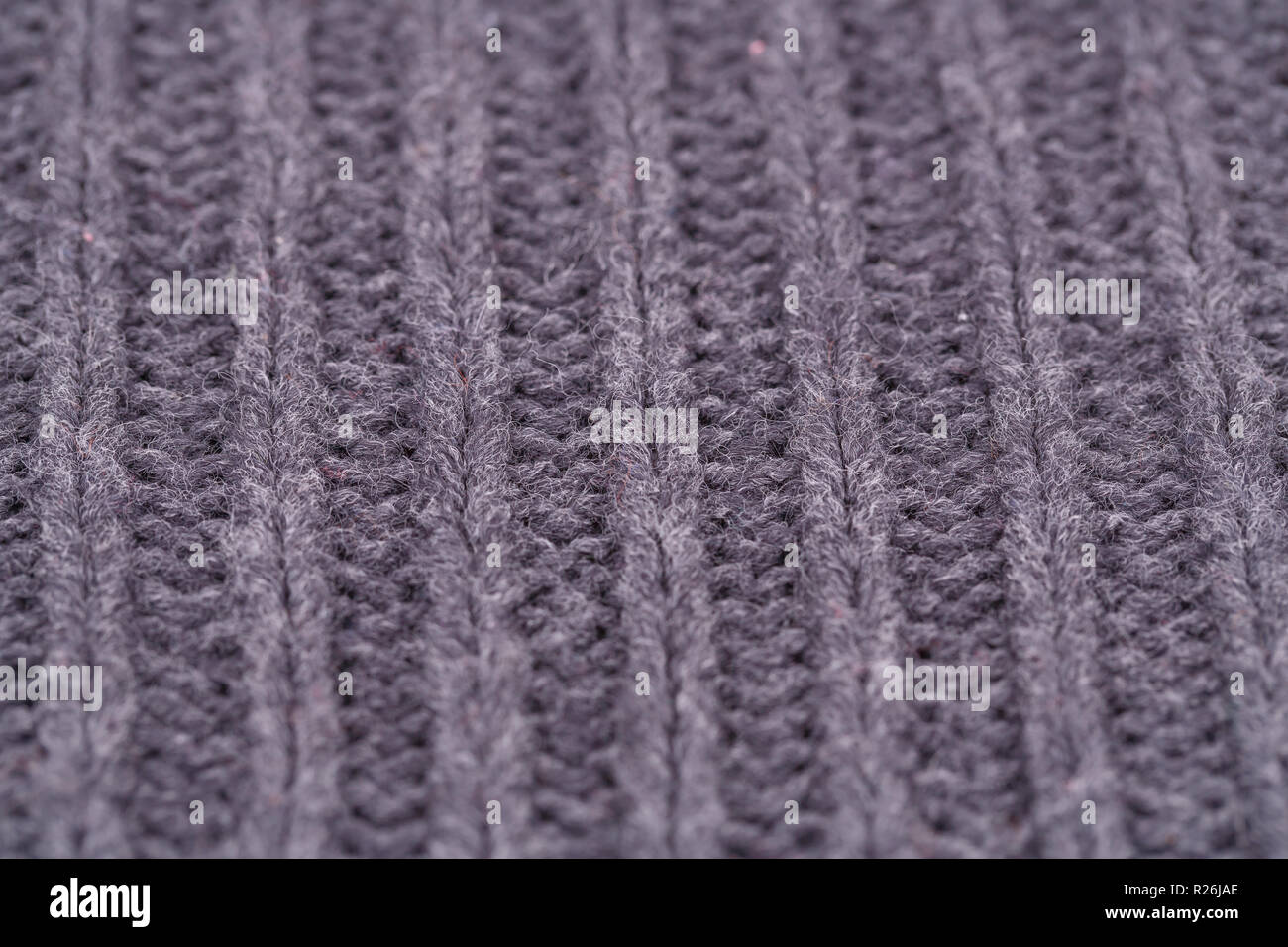 Gestrickte Tuch Closeup Hintergrundbild. Stockfoto