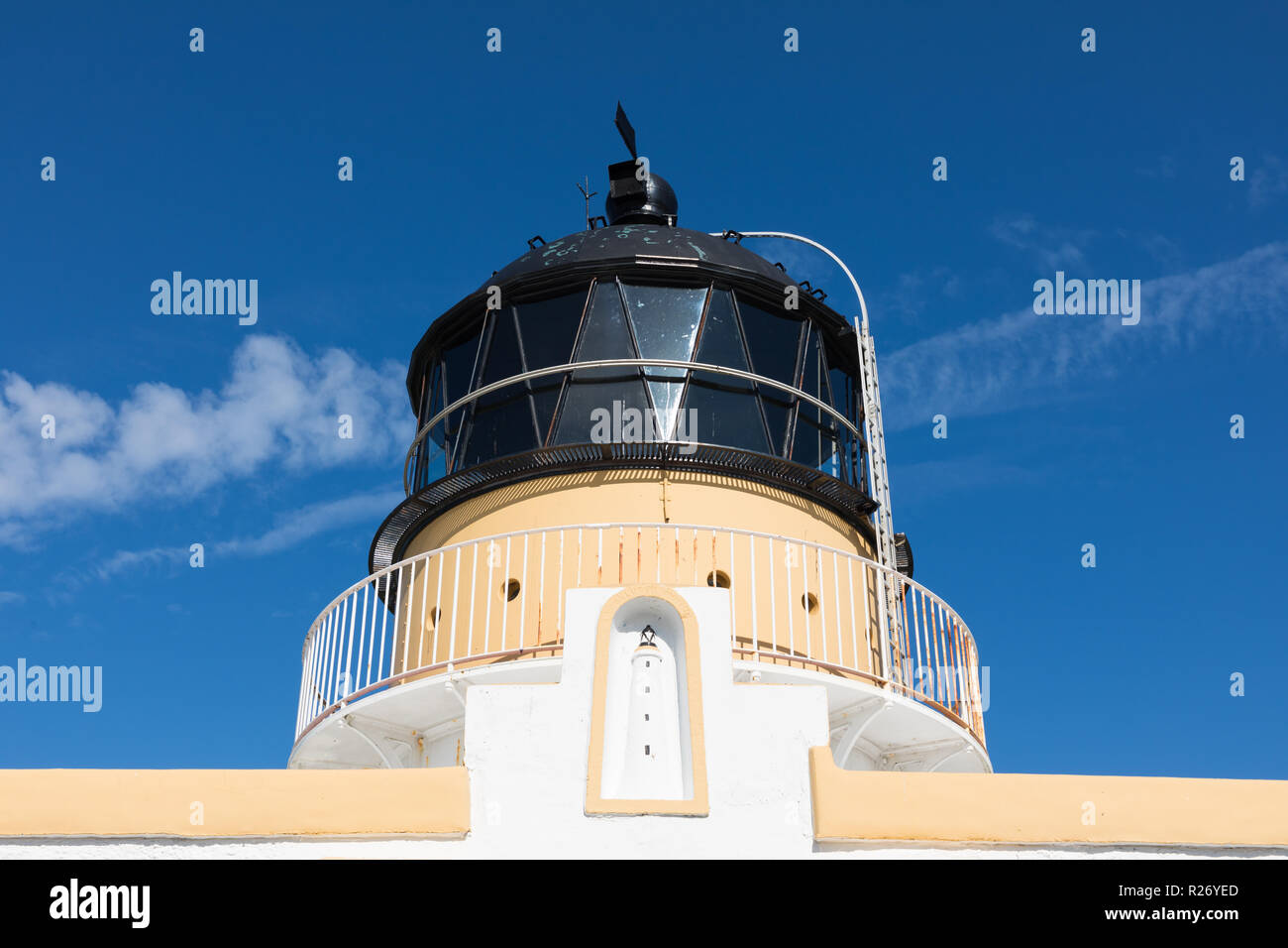 Fair Isle nördlichen Leuchtturm Stockfoto