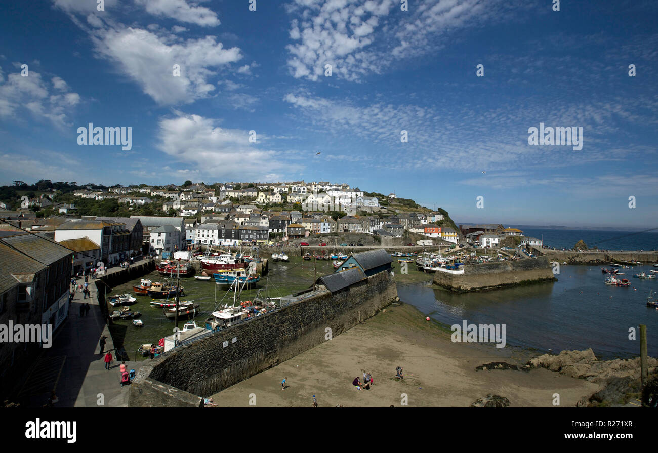 Mevagissey Cornwall Stockfoto