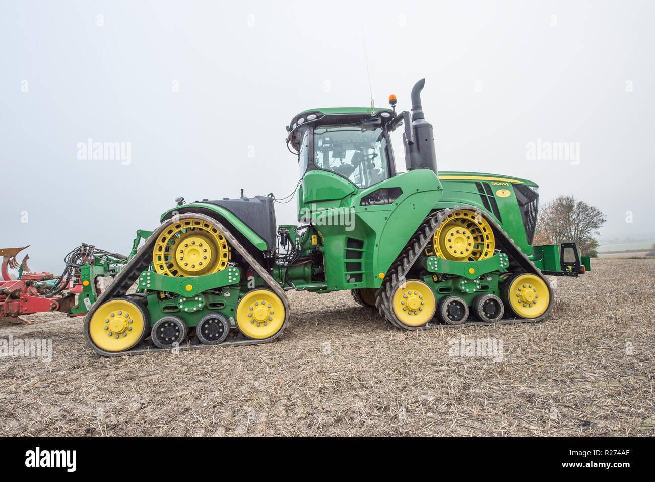 John Deere 9620RX Traktor Stockfoto