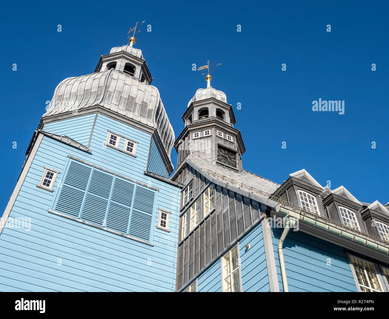 Marktkirche, Clausthal-Zellerfeld, Harz, Deutschland Stockfoto