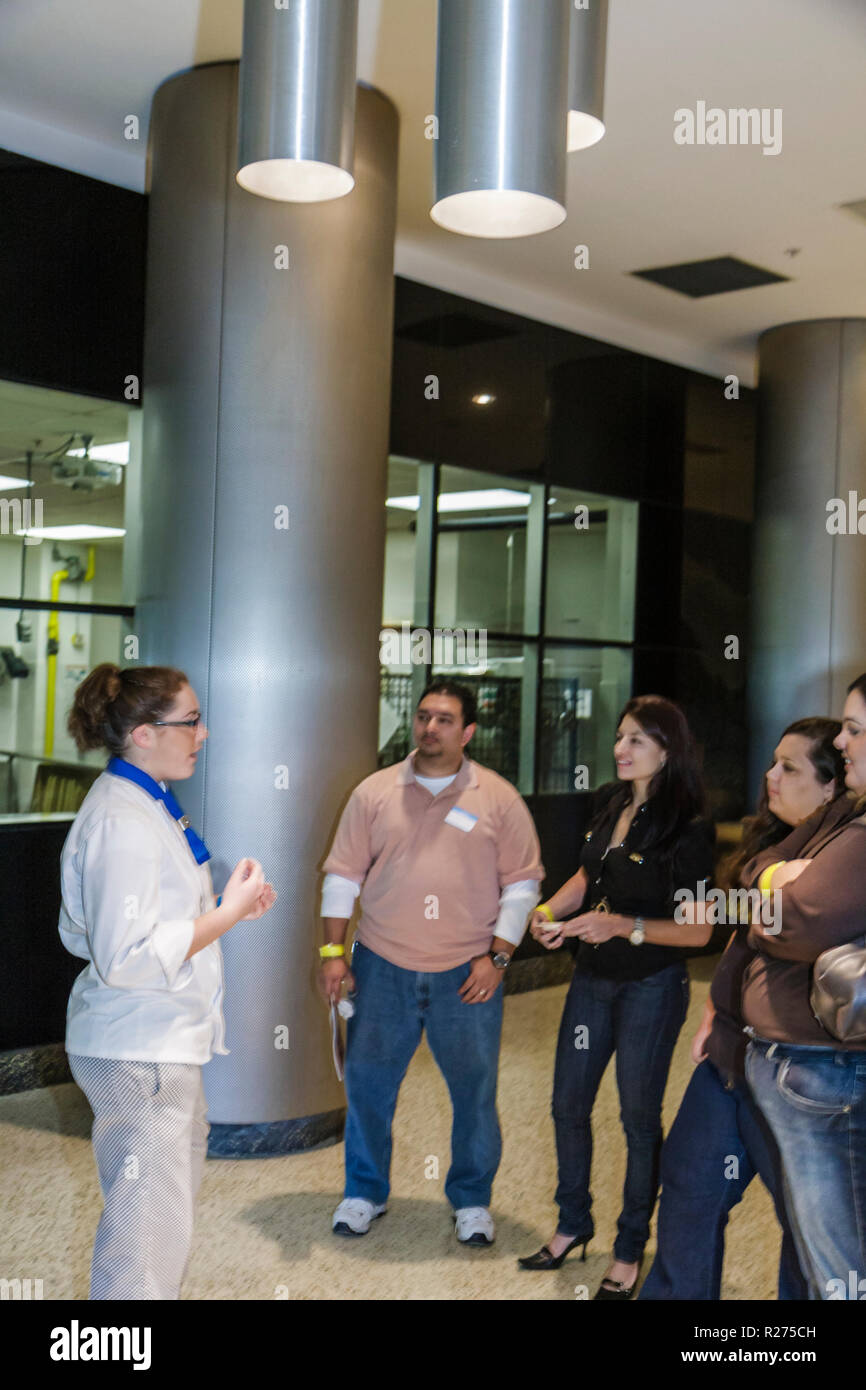 Miami Florida, North Miami, Johnson & Wales University, Open House, Häuser, Kochkunst, Studenten Schule, Gastfreundschaft, Karriere, Rekrutierung, hispanische ma Stockfoto