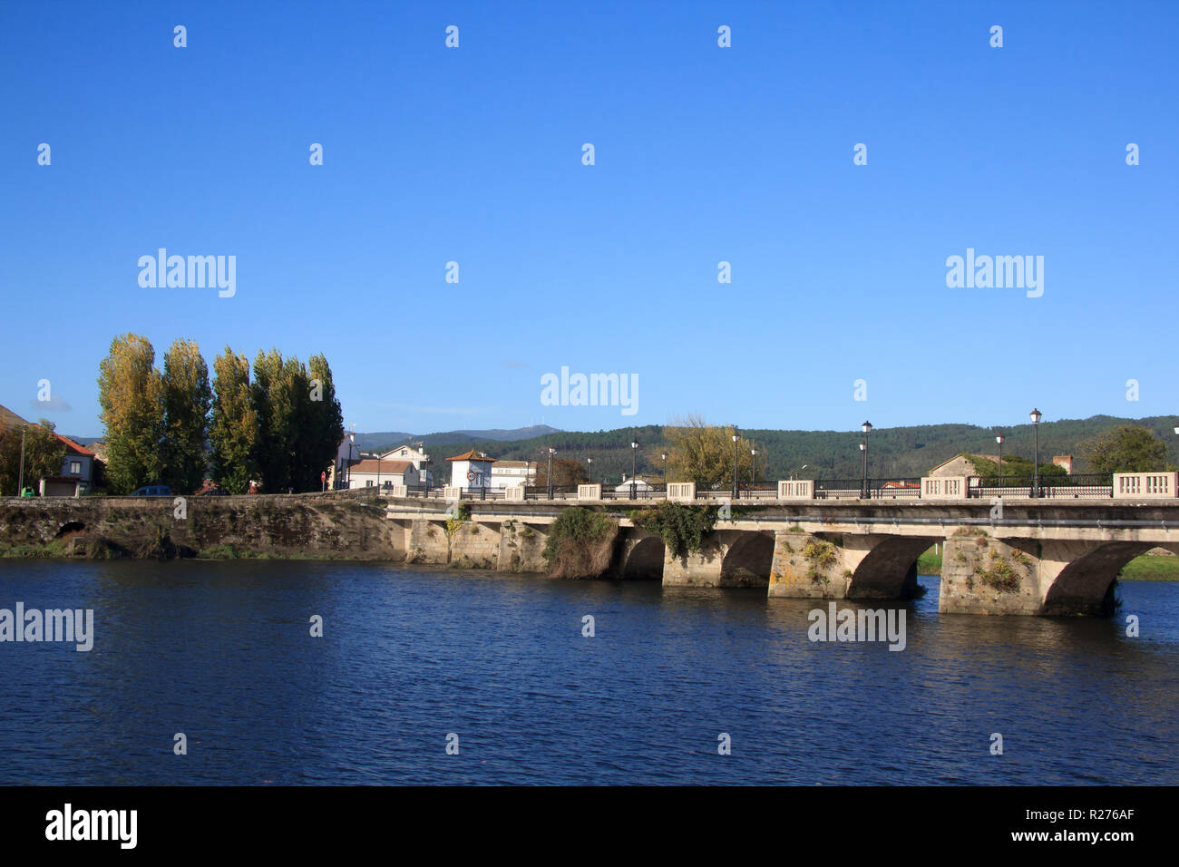 Camino de Santiago Padrón Stockfoto