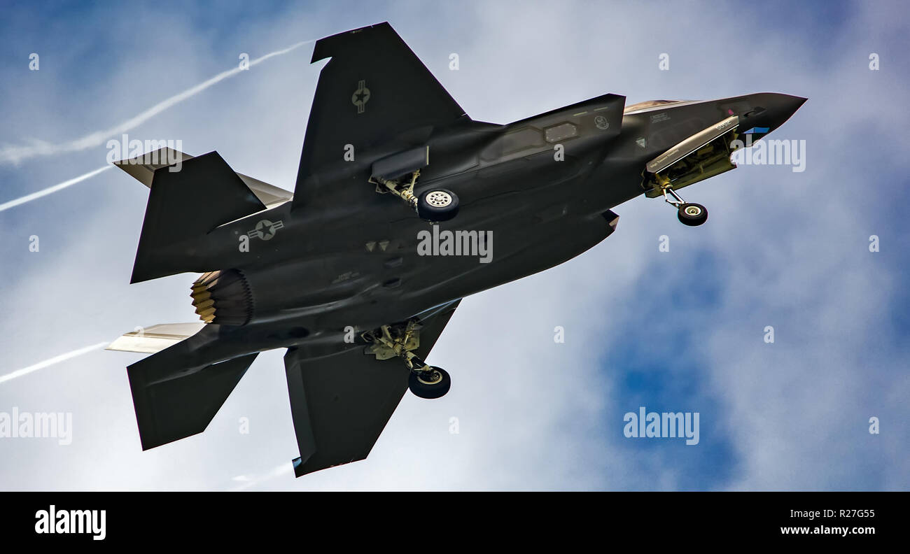 F35 Lightning Kampfjet Stockfoto