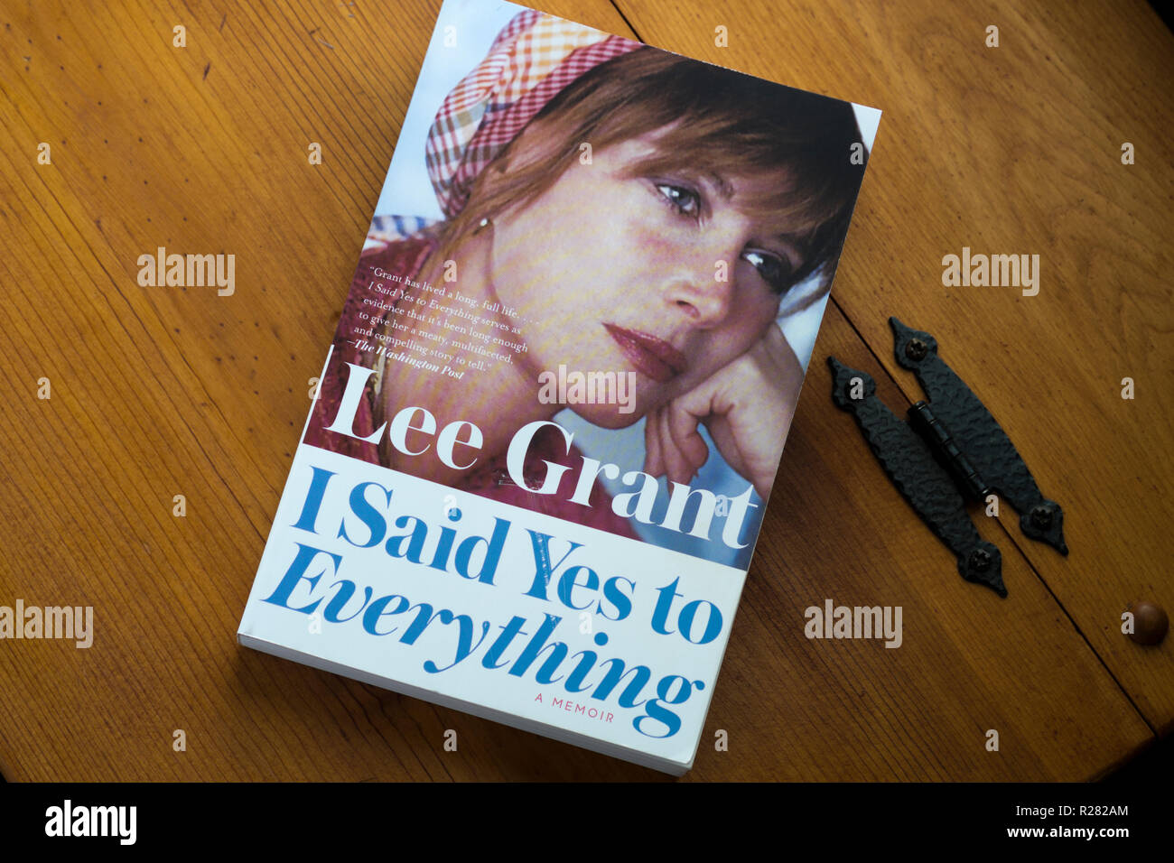 Buch Cover für", sagte ich zu allem Ja, 'von Lee Grant. Stockfoto