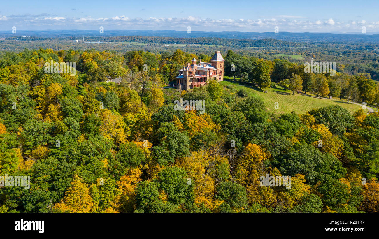 Olana, historische Haus Museum, State Historic Site, Hudson, New York, USA Stockfoto