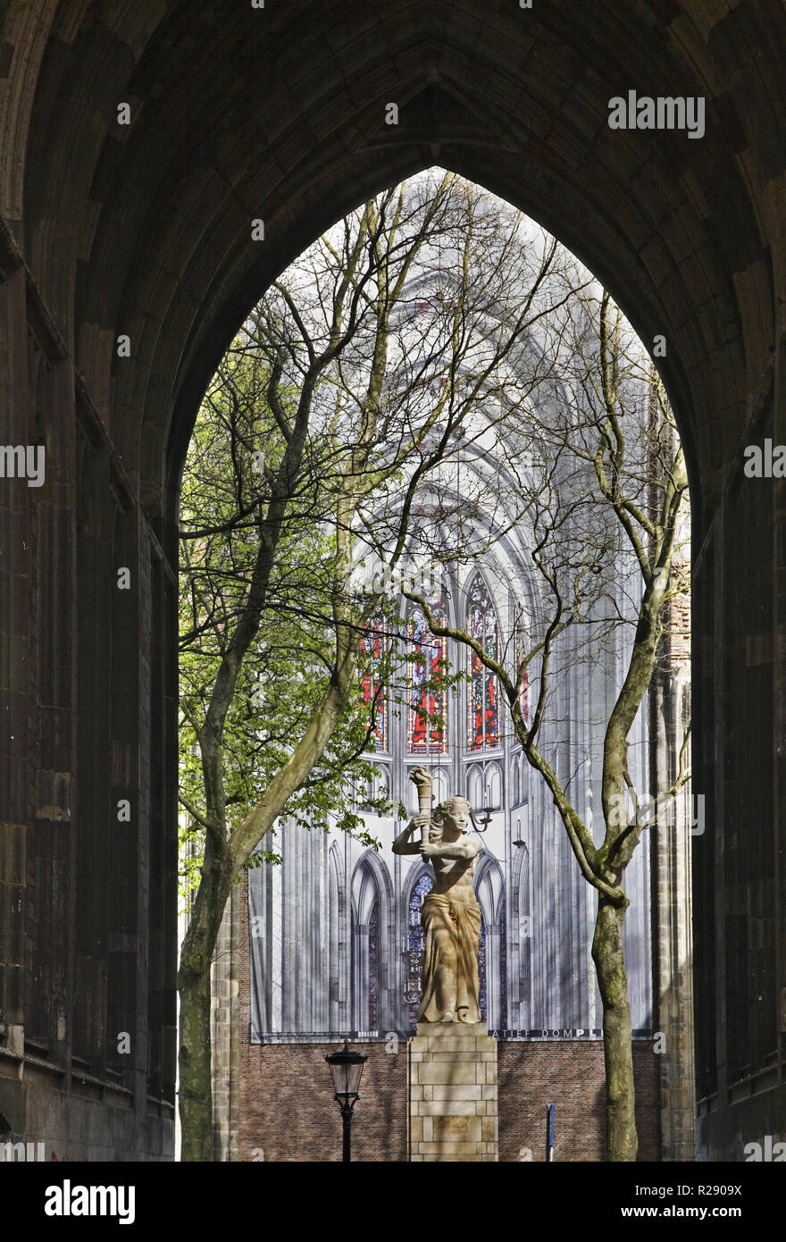 Dom St. Martin in Utrecht. Niederlande Stockfoto