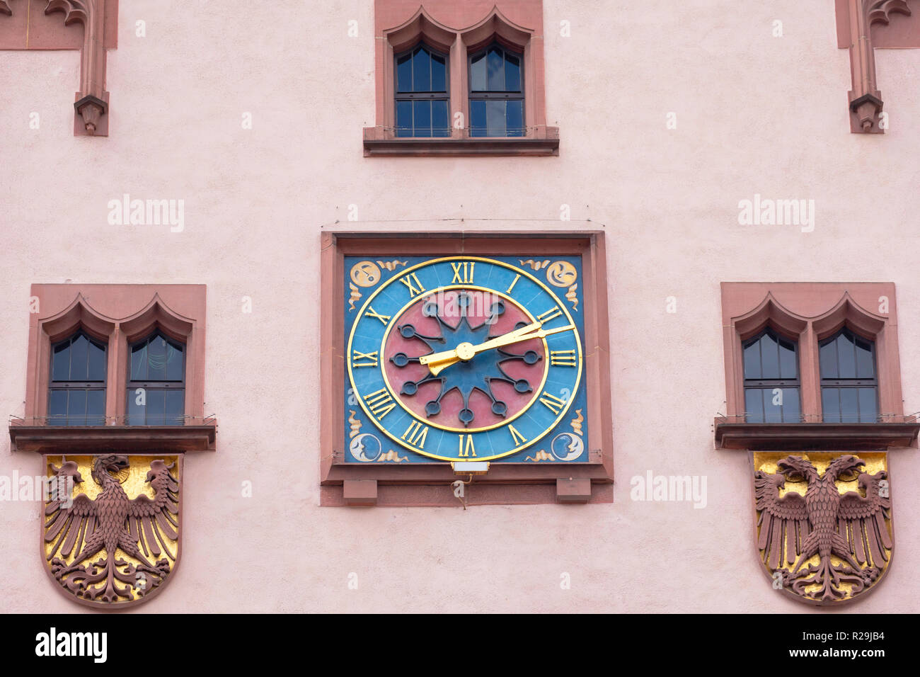 Römer (Rathaus), Frankfurt, Hessen, Deutschland Stockfoto