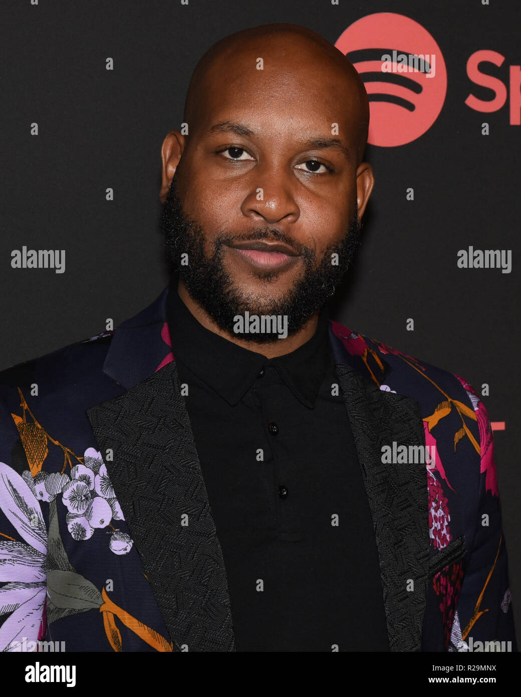 Brian Kennedy besucht der Spotify Geheimnis Genie Awards Gehostet von NE-YO im Theater im Ace Hotel am 16. November in Los Angeles, Kalifornien 2018. Stockfoto