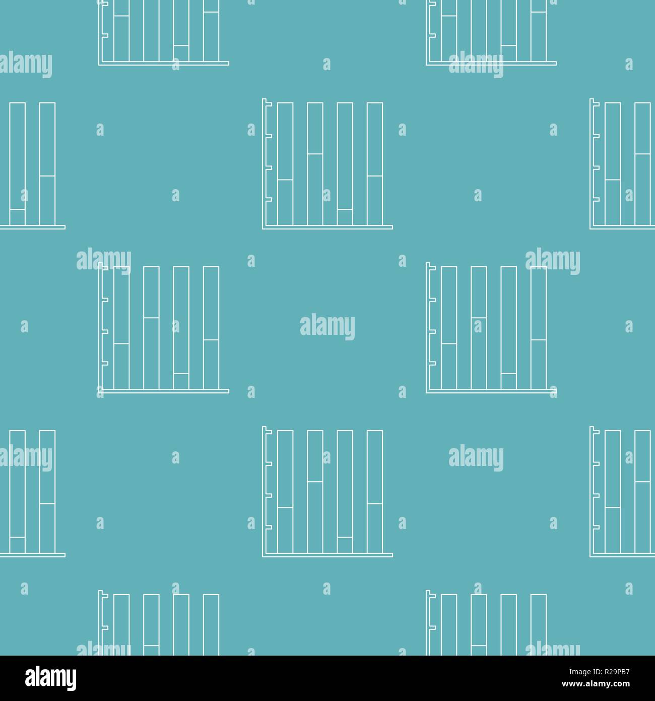 Neuen Chart pattern Vektor nahtlose Wiederholung für jede Web Design Stock Vektor
