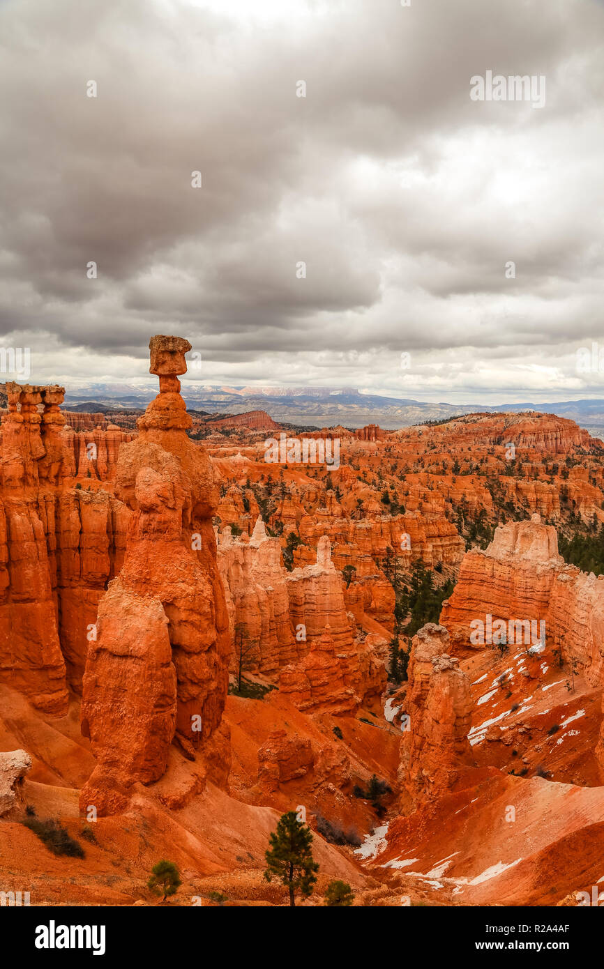 Bryce Canyon National Park in Utah Stockfoto