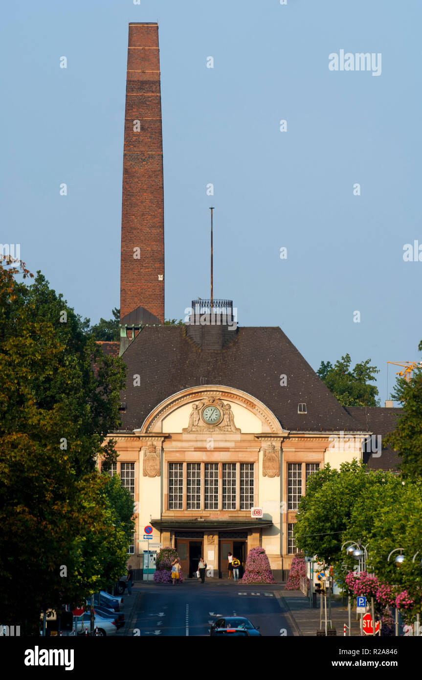 Deutschland, Hessen, Bad Nauheim, Bahnhof Stockfotografie Alamy