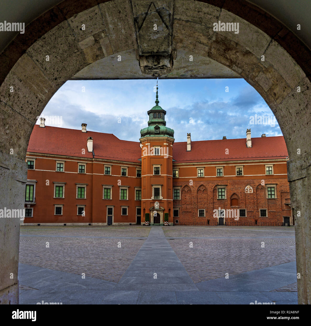 Der Königliche Palast von Warschau am Plac Zamkowy der Altstadt von Warschau. Stockfoto