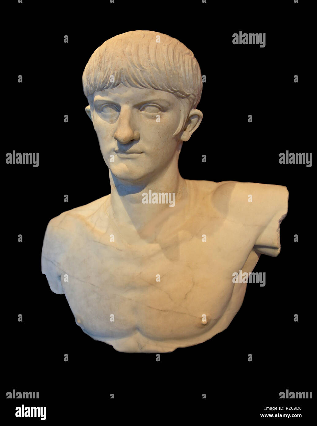 Der römische Kaiser Nero Stockfoto