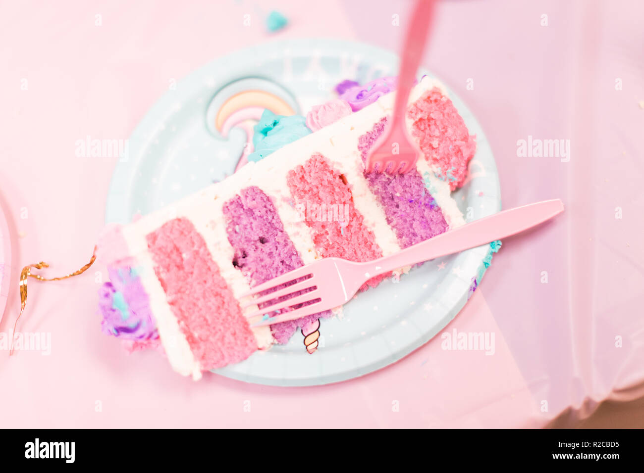 Lila Kuchen