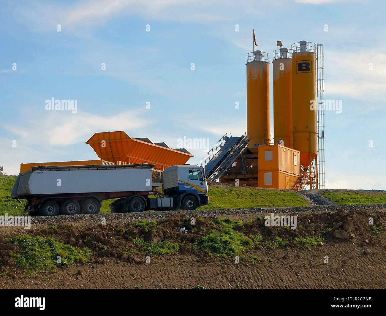 Konkrete Werk 1 Stockfoto