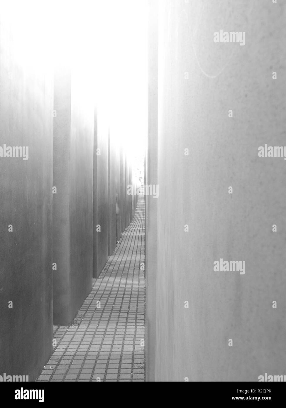 Holocaust-Mahnmal Stockfoto