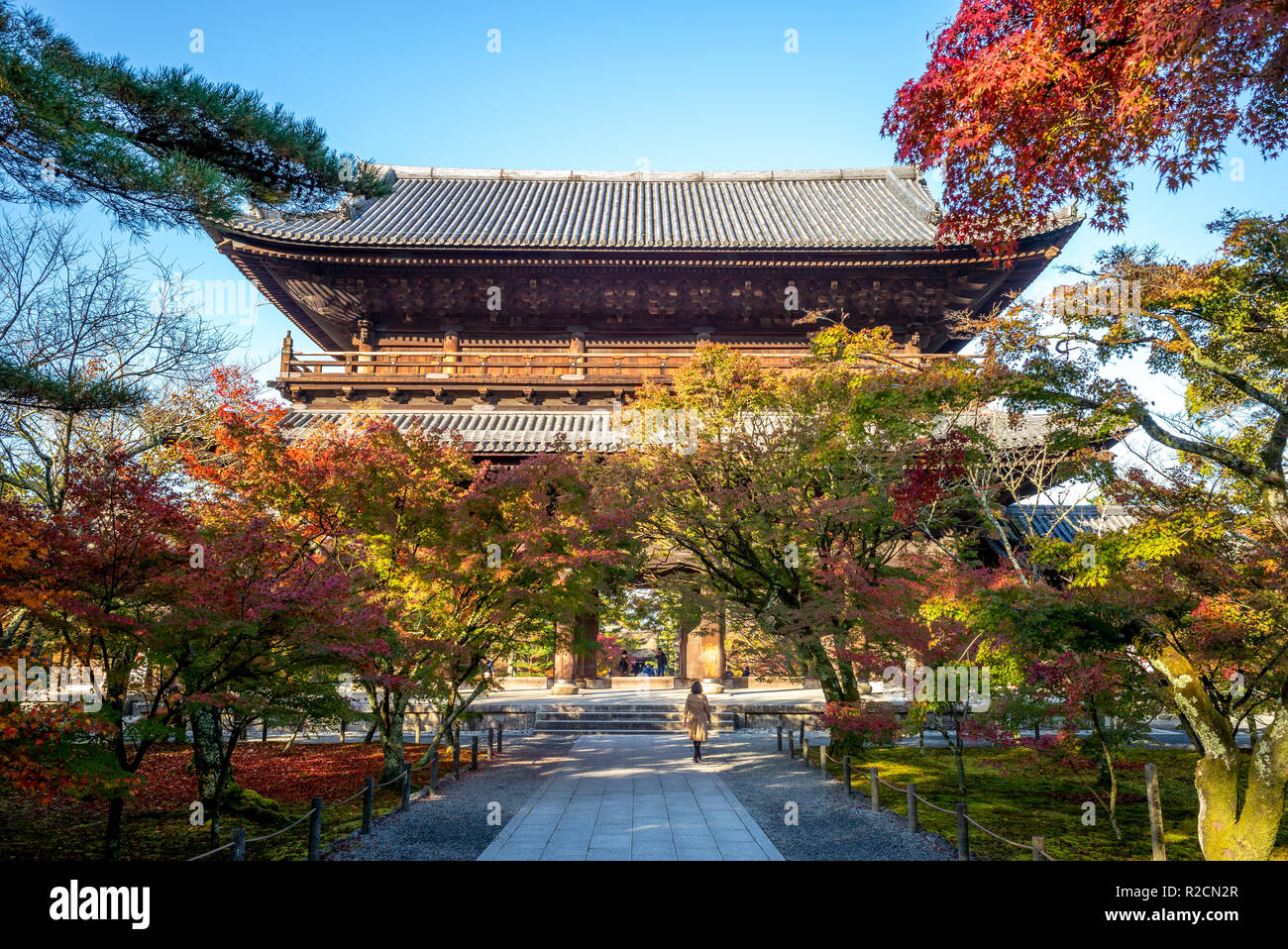 Nanzen Tempel (nanzenji oder Zenrinji), Kyoto, Japan Stockfoto
