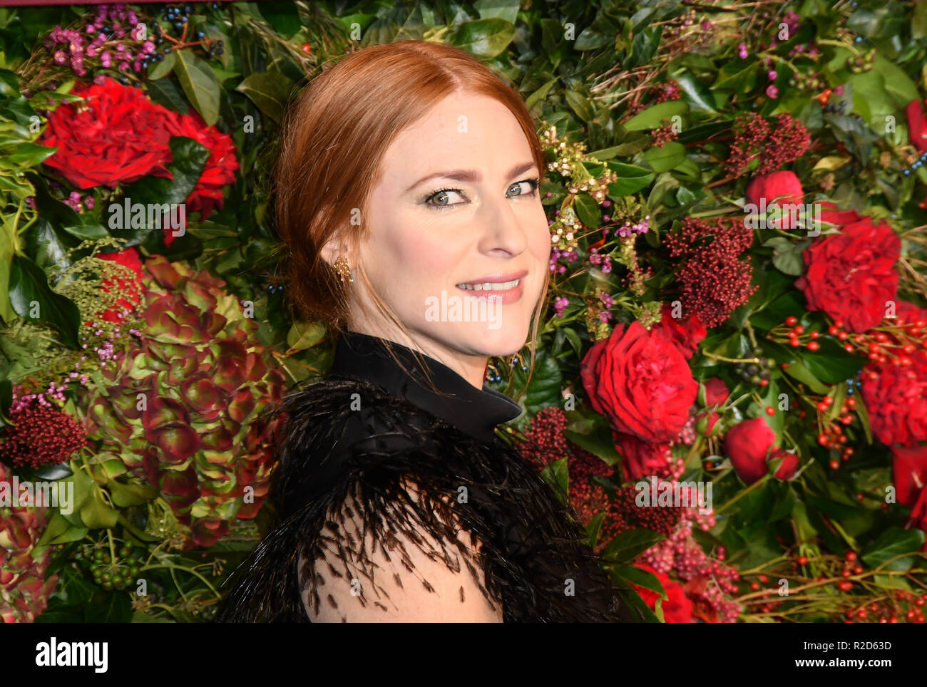 Rosalie Craig besucht Evening Standard Theater Award Theatre Royal, am 18. November 2018, London, UK. Stockfoto