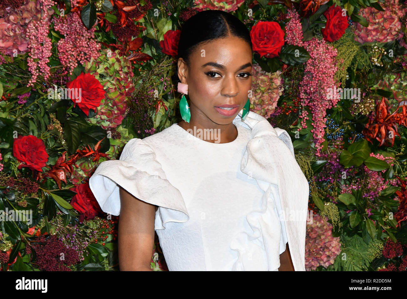 London, Großbritannien. 18. November 2018. Pippa Bennett-Warner besucht die 64th Evening Standard Theater Award Theatre Royal, am 18. November 2018, London, UK. Bild Capital/Alamy leben Nachrichten Stockfoto