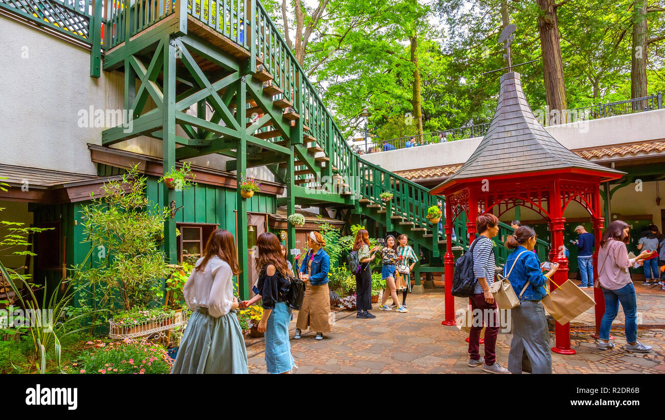 Tokyo, Japan 29. April 2018 Ghibli Museum ist ein Ort, der die