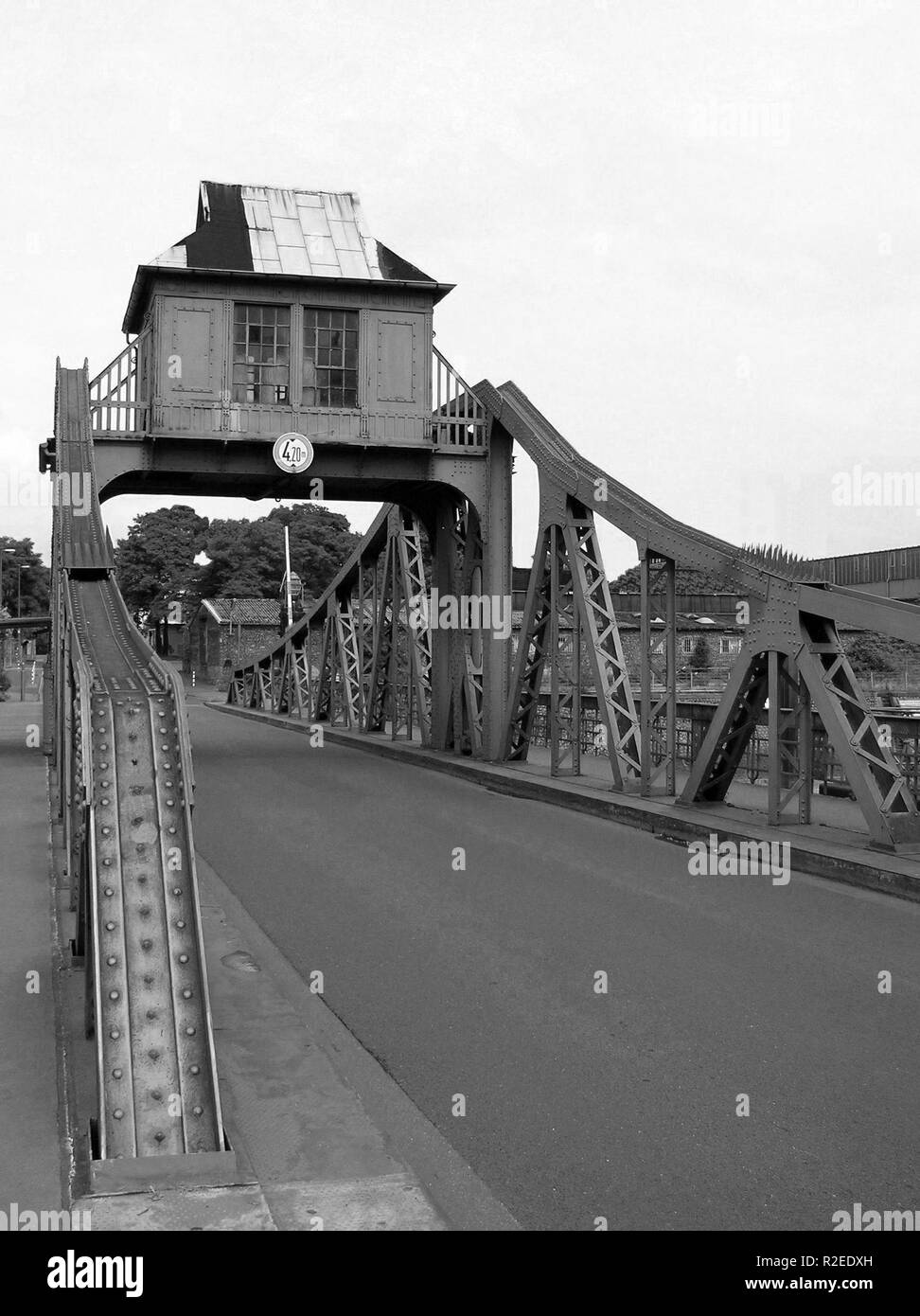 Deutz Swing Bridge 1907 Stockfoto Bild 225282361 Alamy