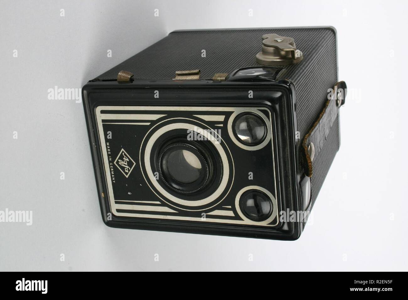 Alte Agfa Box Stockfoto